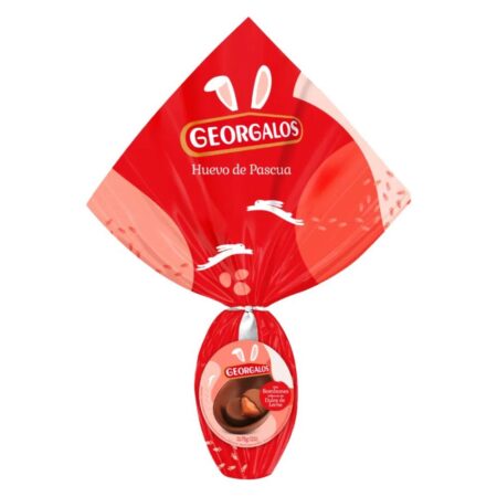 HUEVO DE PASCUA GEORGALOS C/BOCADITOS 75G