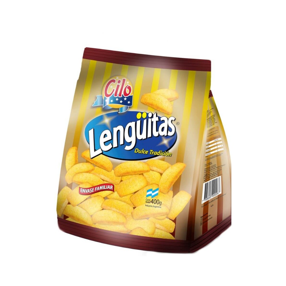 GALLETITAS CILO LENGUITAS 12X400G