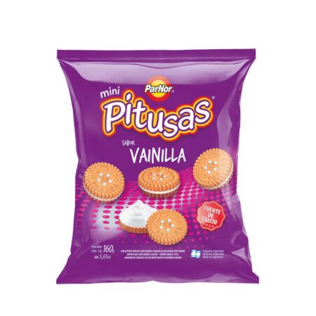 GALLETITAS PITUSAS VAINILLA 30X160G