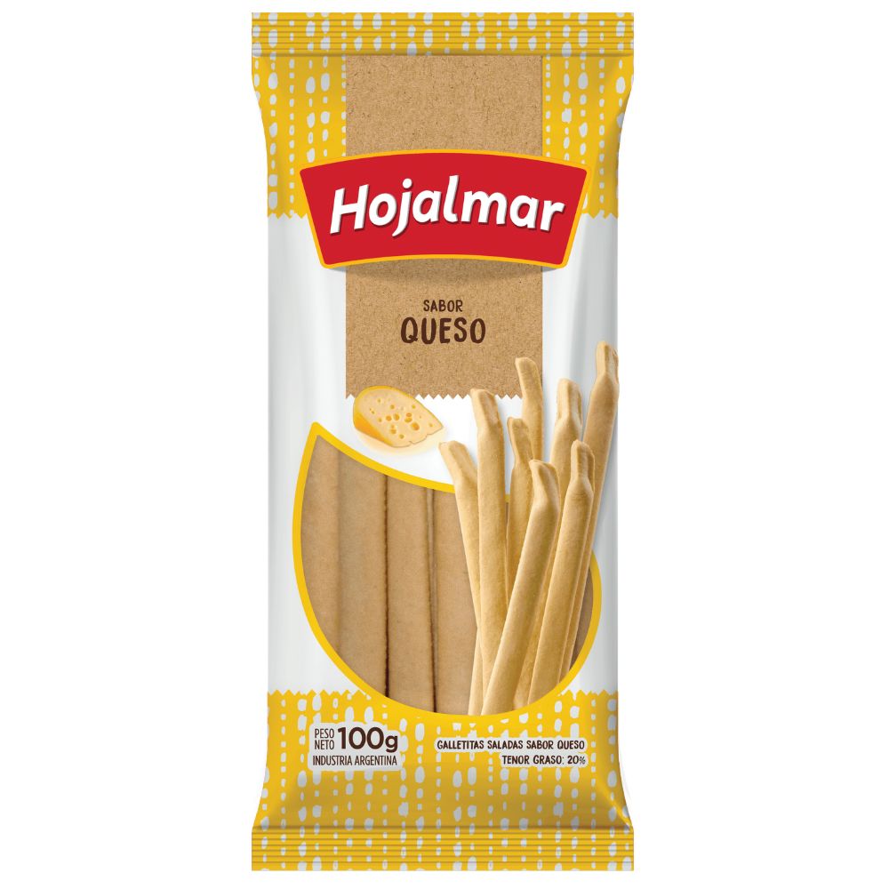 TALITAS HOJALMAR QUESO 20X100G