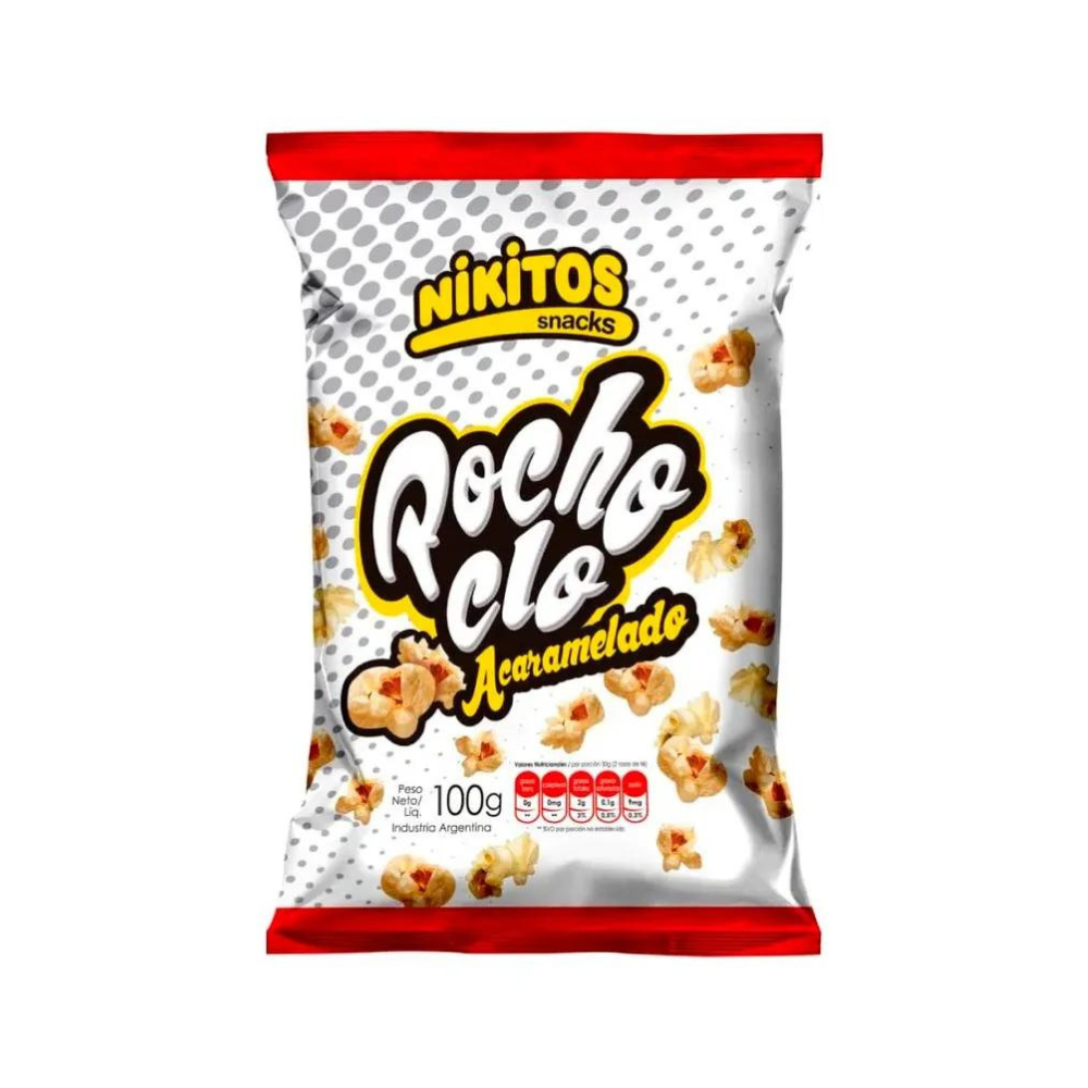 NIKITO POCHOCLOS ACARAMELADOS X 100G
