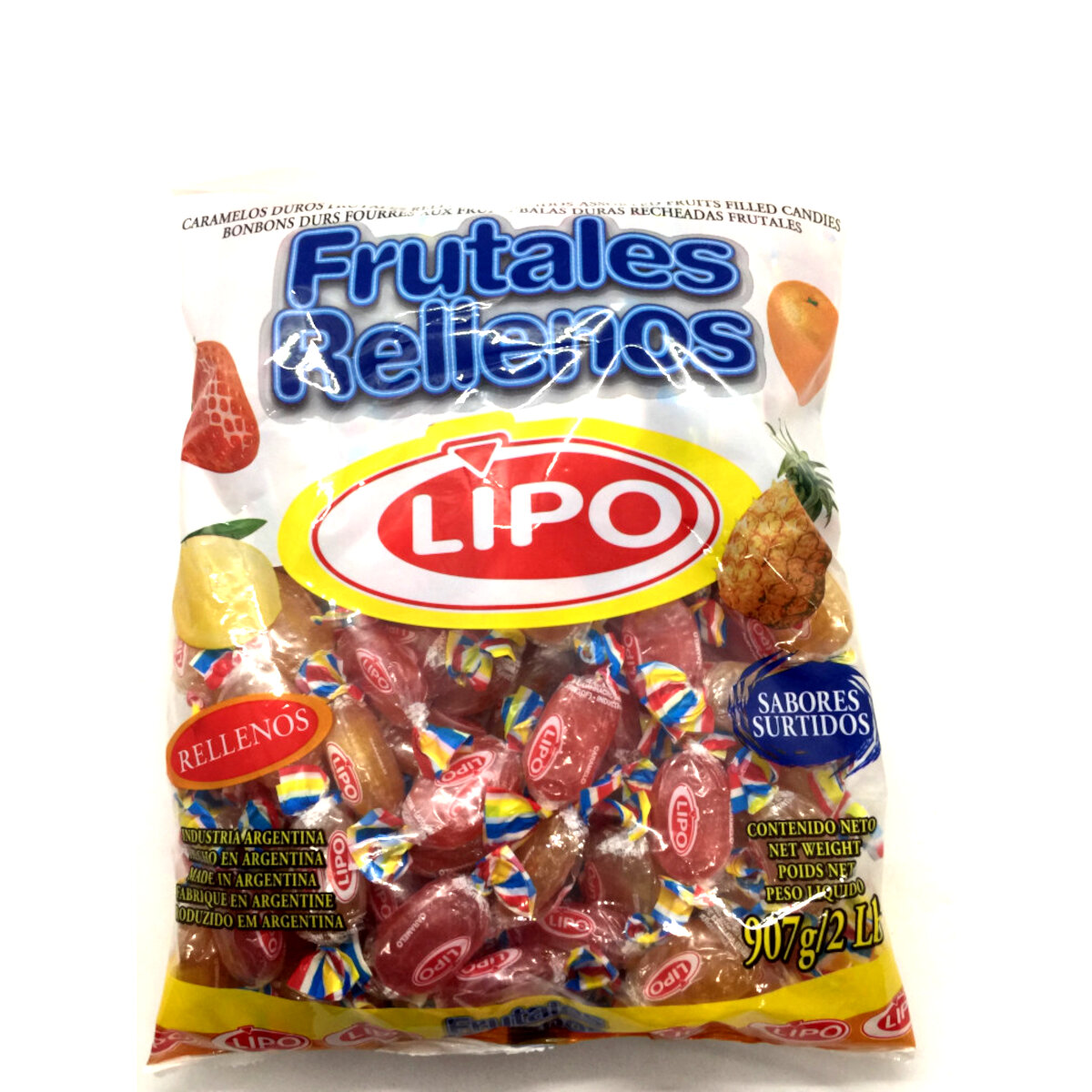 CAR LIPO RELLENO FRUTA 907G