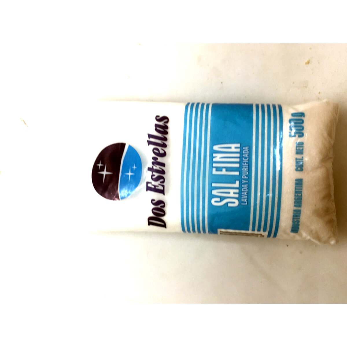 SAL FINA DOS ESTRELLAS X500G